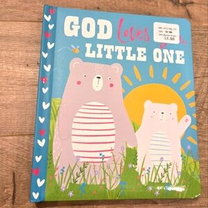 3/$15 God Loves You, Little One‎ Board Book Baby Book NWT